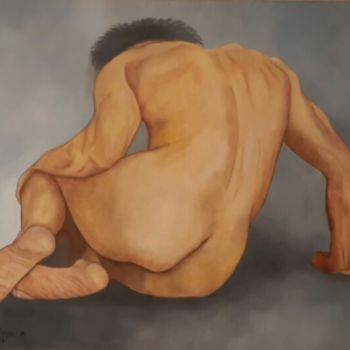Pintura titulada "Alessandro" por Patricia Mazzeo, Obra de arte original, Oleo