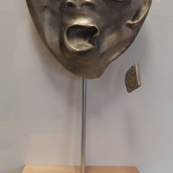 Sculptuur getiteld "GABALLÉ" door Patricia Mazzeo, Origineel Kunstwerk, Terra cotta