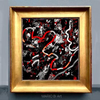 Цифровое искусство под названием "Red mouse" - Mario Bi, Подлинное произведение искусства, 2D Цифровая Работа