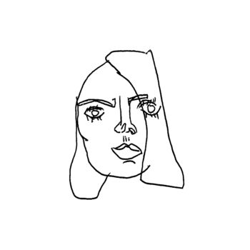 Drawing titled "Lana del Rey" by Matésky, Original Artwork, Pencil