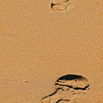Fotografia intitolato "Footprint in the Sa…" da William Attard Mccarthy, Opera d'arte originale, Fotografia digitale