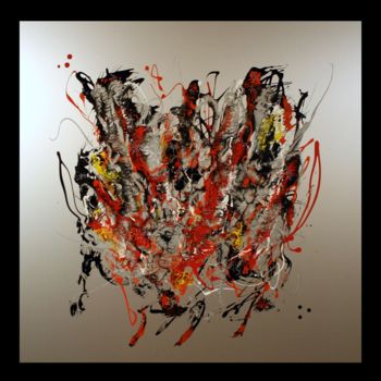 Peinture intitulée "Electrica" par Mc Galeragiron, Œuvre d'art originale, Autre