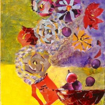 Painting titled "Juggling jug" by Agnes Mclaughlin, Original Artwork