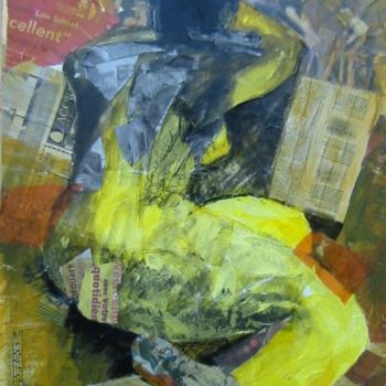 Peinture intitulée "Readers digest" par Agnes Mclaughlin, Œuvre d'art originale, Huile