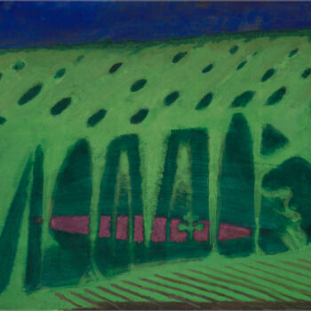 Peinture intitulée "Forest edge" par Mcniti11, Œuvre d'art originale, Acrylique