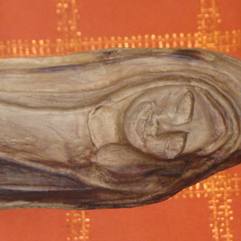 Scultura intitolato "marie.jpg" da Martine Chatain Ottelé, Opera d'arte originale