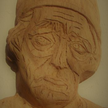 Sculpture titled "introspection 1" by Martine Chatain Ottelé, Original Artwork