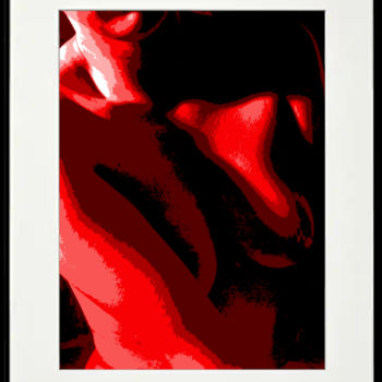Digital Arts titled "The Red Naked Truth…" by Marco Brugts, Original Artwork, Digital Painting