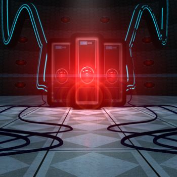 Digital Arts titled "HAL9000 3D  Nachbau…" by Markus Don Alfred Gehrmann, Original Artwork, 3D Modeling