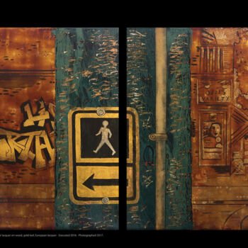 Fotografia intitulada "This Way - Poster" por Marie-Dominique Boneu Hyman (MDO), Obras de arte originais, Fotografia digital