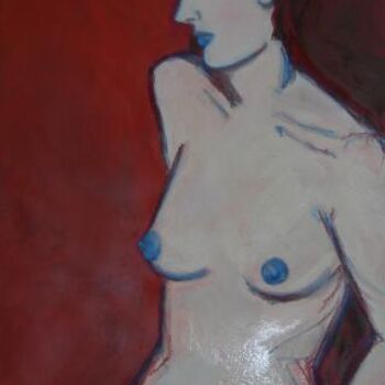 Peinture intitulée "Femme7" par Medora, Œuvre d'art originale