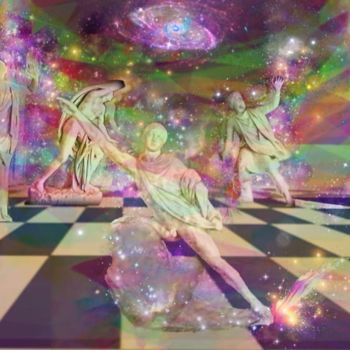 Digital Arts titled ""Let's Dance"" by Medushiva, Original Artwork, Digital Painting