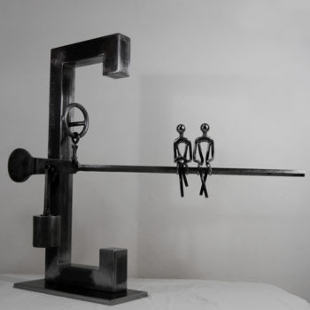 Sculpture titled "1.jpg" by Rachid Mouffok, Original Artwork
