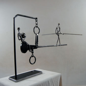 Escultura intitulada "2.jpg" por Rachid Mouffok, Obras de arte originais
