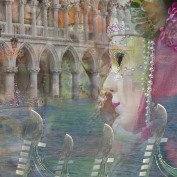 Fotografia intitulada "Venise II" por Francesca Megnet, Obras de arte originais, Fotografia digital