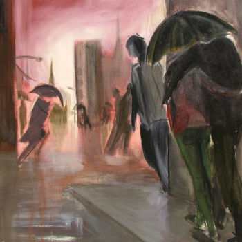 Painting titled "isimsiz" by Ressam, Original Artwork, Acrylic