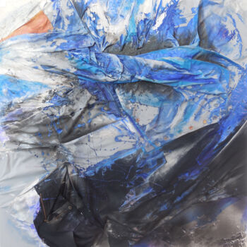 Картина под названием "L'éclatement" - Meiling Alvarez Marquez, Подлинное произведение искусства, Акрил