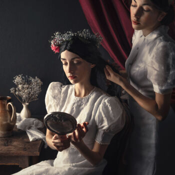 Fotografia intitulada "La préparation" por Melancholya, Obras de arte originais, Fotografia digital