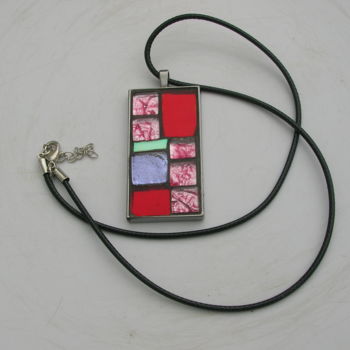 Ambacht getiteld "Collier pendentif m…" door Melandyne, Origineel Kunstwerk