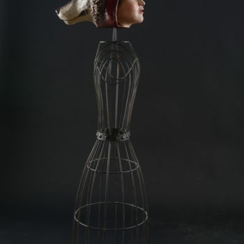 雕塑 标题为“dsc-4771.jpg” 由Melanie Bourlon Sculptures Papier Mâché, 原创艺术品