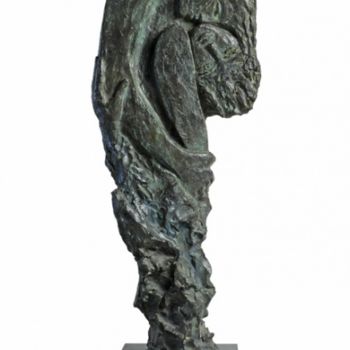Sculpture titled "EMBRASEMENT" by Melanie Quentin, Original Artwork, Metals
