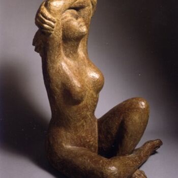 Sculpture intitulée "CORPS EN PROUE" par Melanie Quentin, Œuvre d'art originale, Métaux