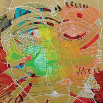 Arts numériques intitulée "Mystical Vision" par Melinda Torok, Œuvre d'art originale