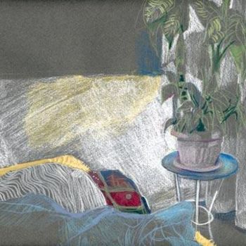 Zeichnungen mit dem Titel "Home" von Melinda Torok, Original-Kunstwerk, Andere