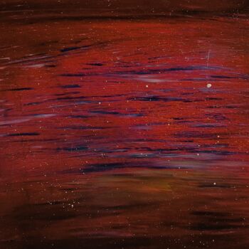 Painting titled "Endless Space" by Melisa Kanmaz, Original Artwork, Acrylic