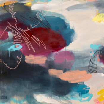 Malarstwo zatytułowany „Shadow V” autorstwa Mélissa Beaulieu, Oryginalna praca, Akryl
