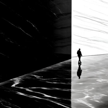 Arts numériques intitulée "Marble - 1" par Mélissa Boï, Œuvre d'art originale, Image générée par l'IA