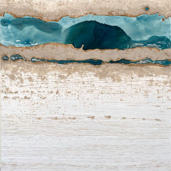 Pittura intitolato "Sands of Time 2" da Melissa Goodenough, Opera d'arte originale, Acrilico Montato su Telaio per barella i…