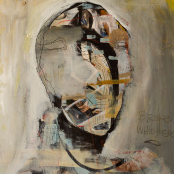 Pittura intitolato "broken Whispers" da Melissa Monroe, Opera d'arte originale, Acrilico