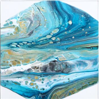 Pittura intitolato "Neptun" da Melissa Schaller, Opera d'arte originale, Acrilico