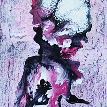 Peinture intitulée "La danse de la Médu…" par Melle, Œuvre d'art originale, Acrylique