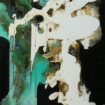 Peinture intitulée "LA RENCONTRE" par Melle, Œuvre d'art originale, Huile