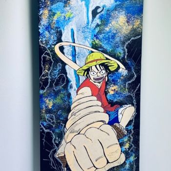 Peinture intitulée "Pop manga" par Mélodesign, Œuvre d'art originale, Acrylique