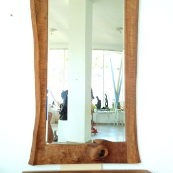 Design intitulée "Mirror Mirror" par Melor Verulidze, Œuvre d'art originale, Meuble