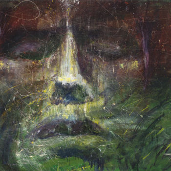 Pintura titulada ""Awakening" from th…" por Anatoliy Menkiv, Obra de arte original, Oleo Montado en Bastidor de camilla de m…