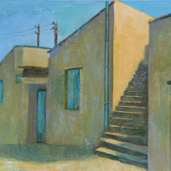 Картина под названием "Steps" - Anatoliy Menkiv, Подлинное произведение искусства, Масло