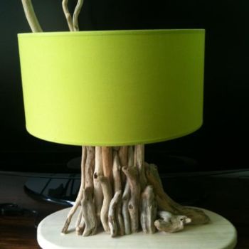 设计 标题为“lampe bois 50cm” 由Antoni Menu, 原创艺术品