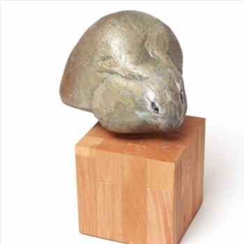 Sculpture titled "´HARE´ stands for I…" by Mercedes Aparicio, Original Artwork, Stone