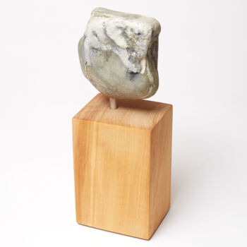 Sculpture intitulée "´ELEPHANT´ stands f…" par Mercedes Aparicio, Œuvre d'art originale, Pierre