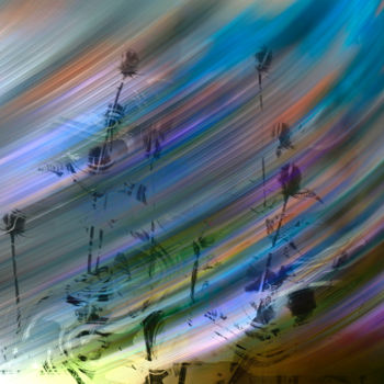 Digital Arts titled "Autumn Storm Amongs…" by Richard Cresswell Thomas, Original Artwork, 2D Digital Work