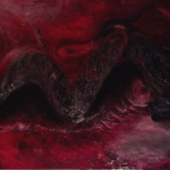 Peinture intitulée "-------" par Sylvia Leroy, Œuvre d'art originale, Huile
