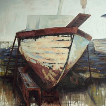 "tekne" başlıklı Tablo Merve Güder tarafından, Orijinal sanat, Diğer