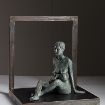 雕塑 标题为“Masculine” 由Meryem Doğan, 原创艺术品, 青铜