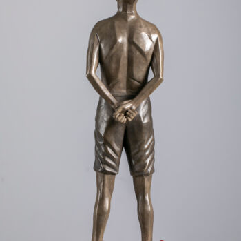 Sculpture titled "EGO - captivitiy" by Meryem Doğan, Original Artwork, Bronze