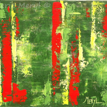 Peinture intitulée "Maulévrier" par Meryl, Œuvre d'art originale, Acrylique