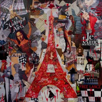 Installation intitulée "La parisienne scint…" par Pascaline Hacard, Œuvre d'art originale